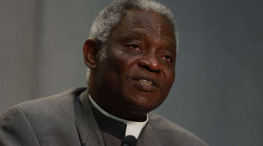 Cardenal Peter Turkson Foto: Daniel Ibáñez / ACI Prensa