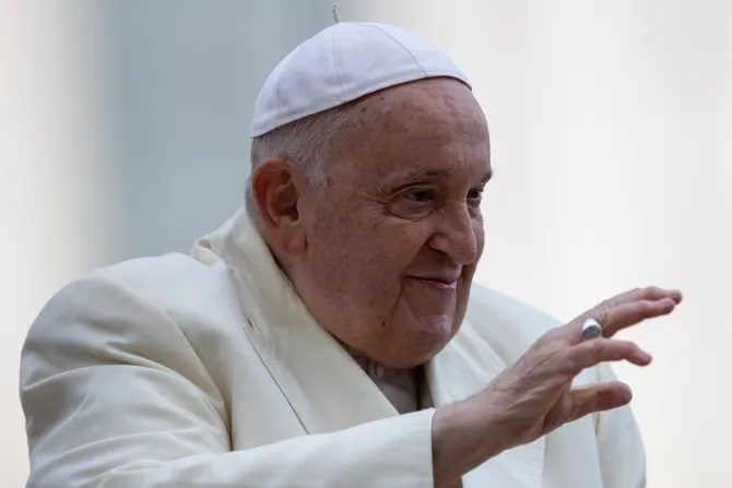 Imagen referencial del Papa Francisco | Crédito: Daniel Ibáñez/ACI Prensa